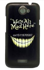 Накладка для HTC One X  S720e  "Посмішка" (пластик)-0